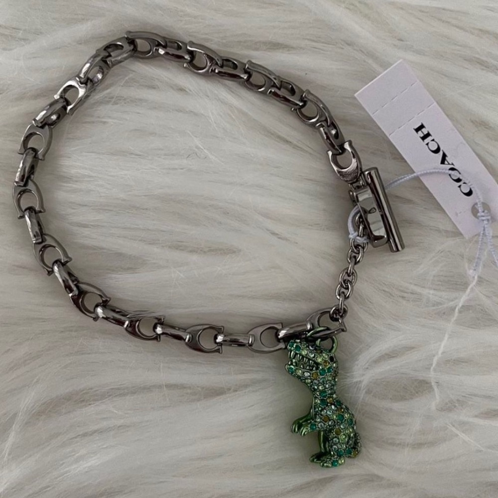 Coach T. rex bracelet